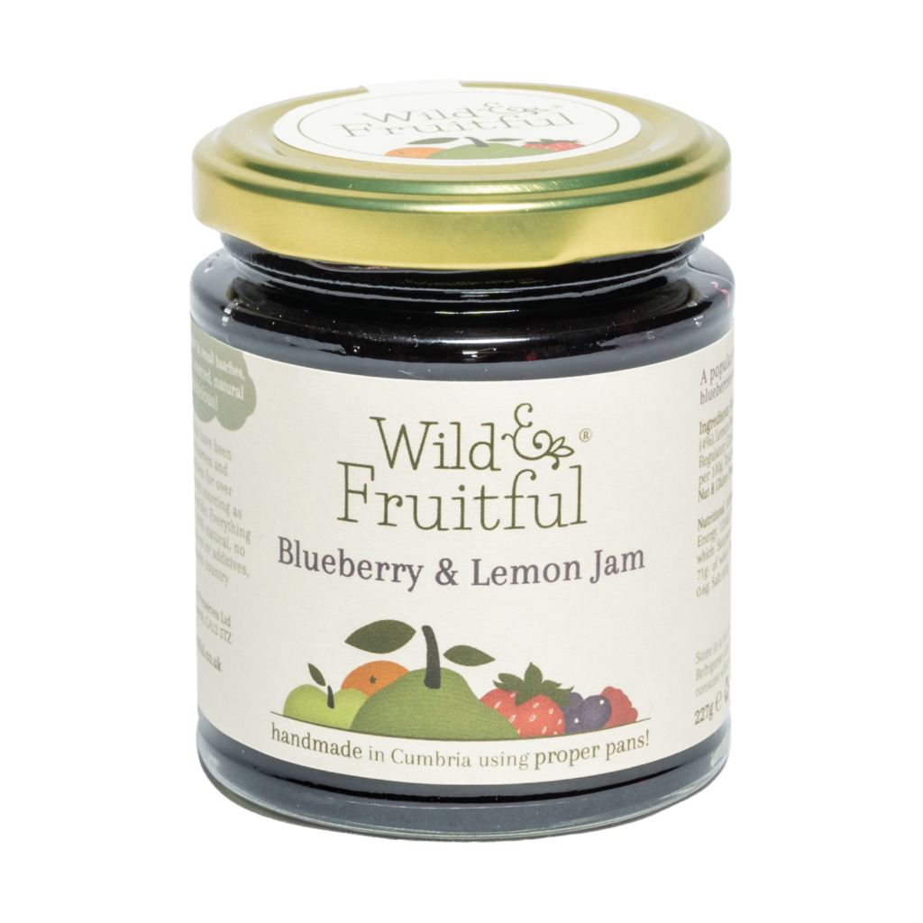 Wild & Fruitful Blueberry & Lemon Jam | 227g | Basecamp