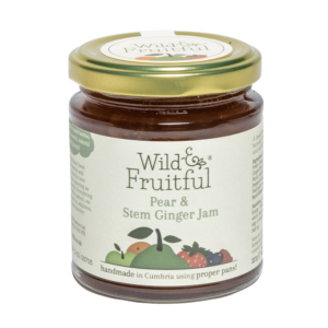 wild and fruitful pear ginger jam