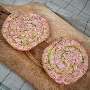 garlic cumberland sausage