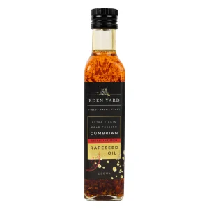 Eden Yard | Extra Virgin Cumbrian Chilli Infused Rapeseed Oil