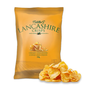 Fiddler's Lancashire Crisps | Lancashire Cheese & Onion